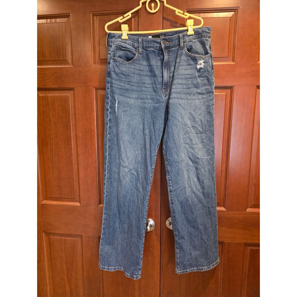 Kut From The Cloth Jeans Women's Size 14 Sienna Wide Leg High Rise